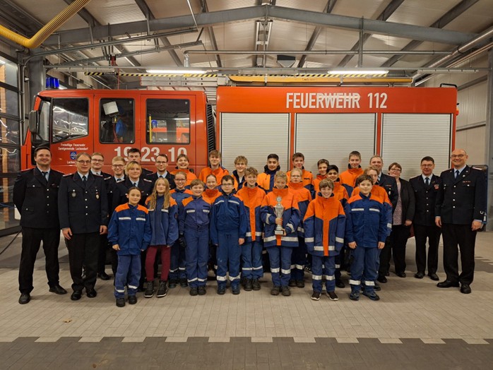 Gruppenfoto Jugendfeuerwehr Lachendorf 06.01.2026