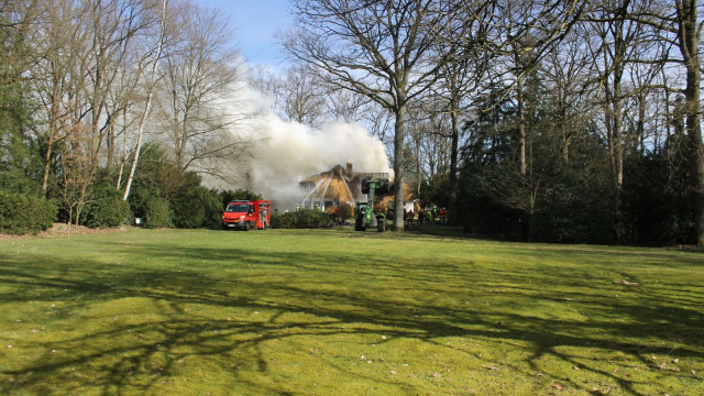 Reetdachbrand Jarnsen