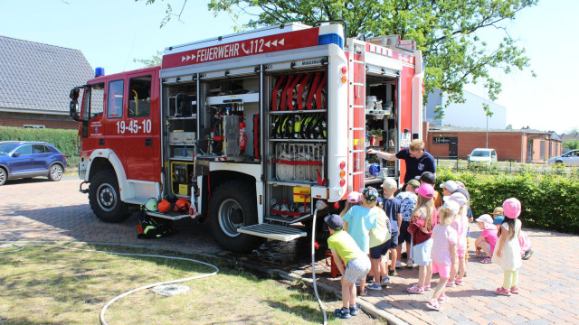Brandschutzerziehung Kiga Bau(m)haus