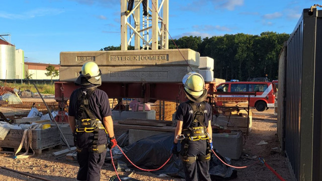 Übung Absturzsicherung am 14.09.2023
