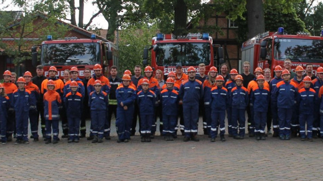 Jugendfeuerwehr 24h Workshop - Gruppenfoto