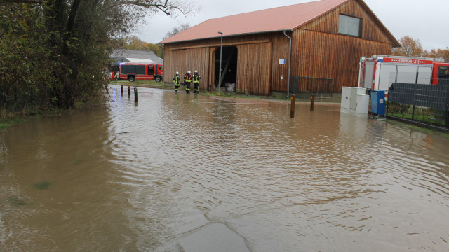 Hochwassereinsatz in Ahnsbeck - Altencellerweg