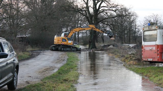 Ahnsbeck Altenceller Weg am 26.12.2023
