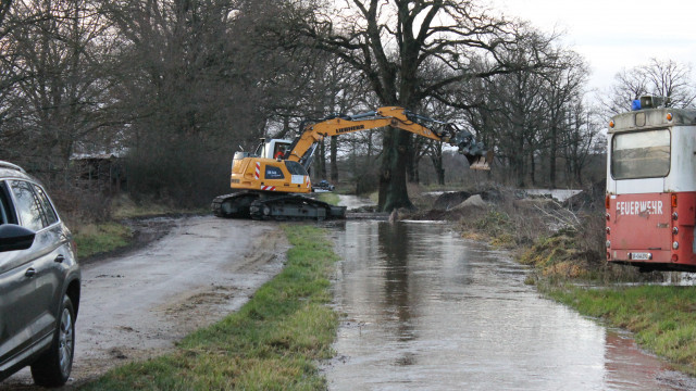 Ahnsbeck Altenceller Weg am 26.12.2023