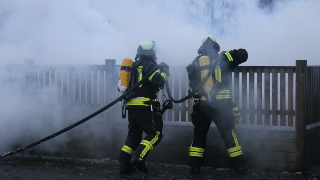 Brand Wohnheim in der Jarnser Straße
