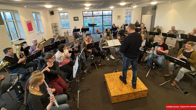 Probentag Musikzug am 16.03.2024 - Gesamtprobe im oberen Übungsraum