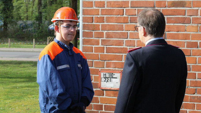 Jugendflamme 1 - Erklärung Hydrantenschild