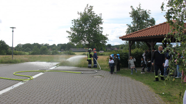 Vorführung der Jugendfeuerwehr