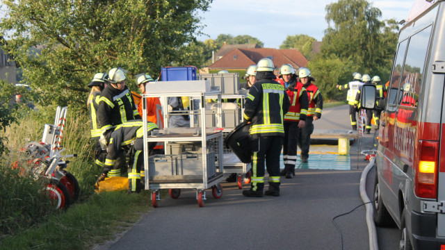 Umweltzugübung in Ahnsbeck am 11.06.2024