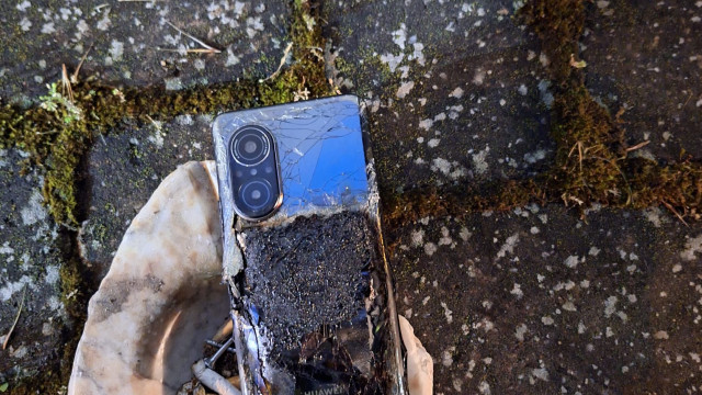 B1 Handy-Akku explodiert im "Westerfeld" am 18.06.2024