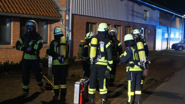 Übung in Ahnsbeck am 03.12.2024
