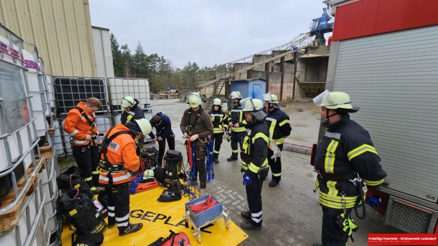 Training Absturzsicherung am 01.03.2025