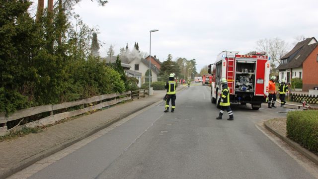 B3Y Brandeinsatz im Heidkamp am 10.04.2025
